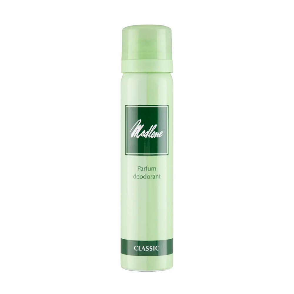 Дезодорант-спрей для тіла Bradoline Madlene Green Classic Perfumed Body Spray, 75 мл